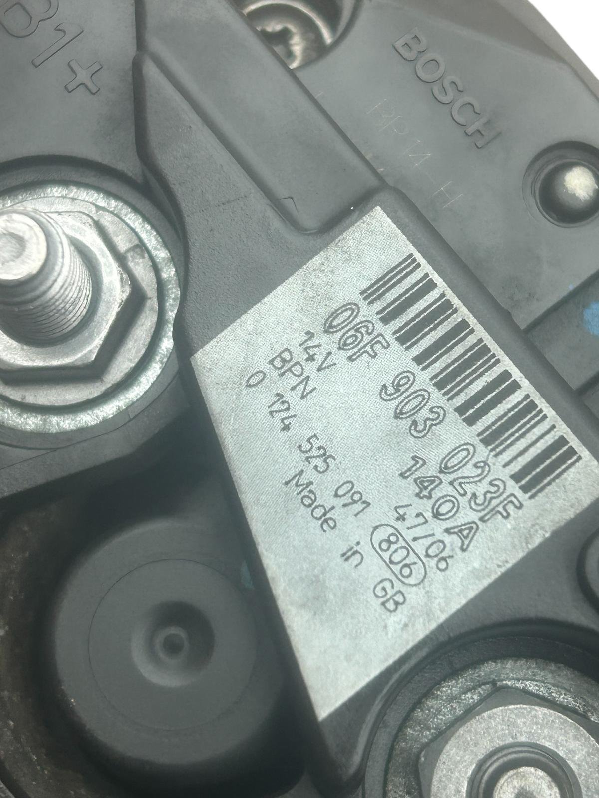 Alternatore VW Golf 5 1900 TDI 2004/2009 06F903023F - immagine 7